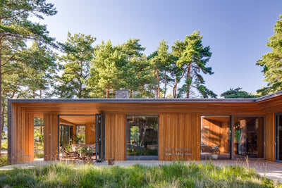 Idea: Johan Sundberg ha rivestito la villa di Ljung all'interno e all'esterno con larice siberiano