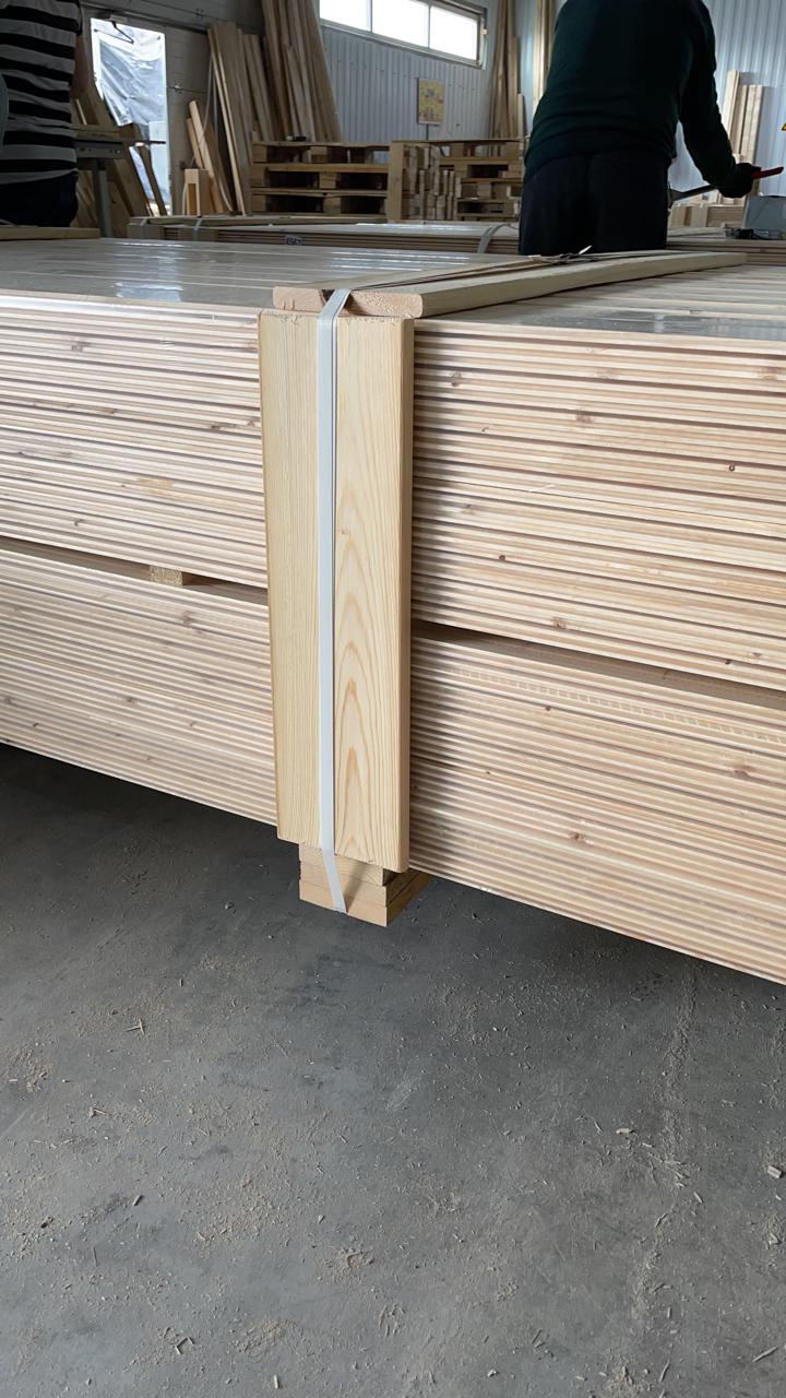 Perline legno “Innsbruck”; 12,5х96х3000mm; AB; abete - 10,37 €/m²