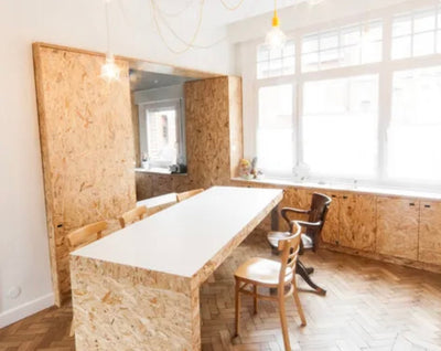 12 idee per utilizzare i pannelli OSB nell’interior design (parte 1)