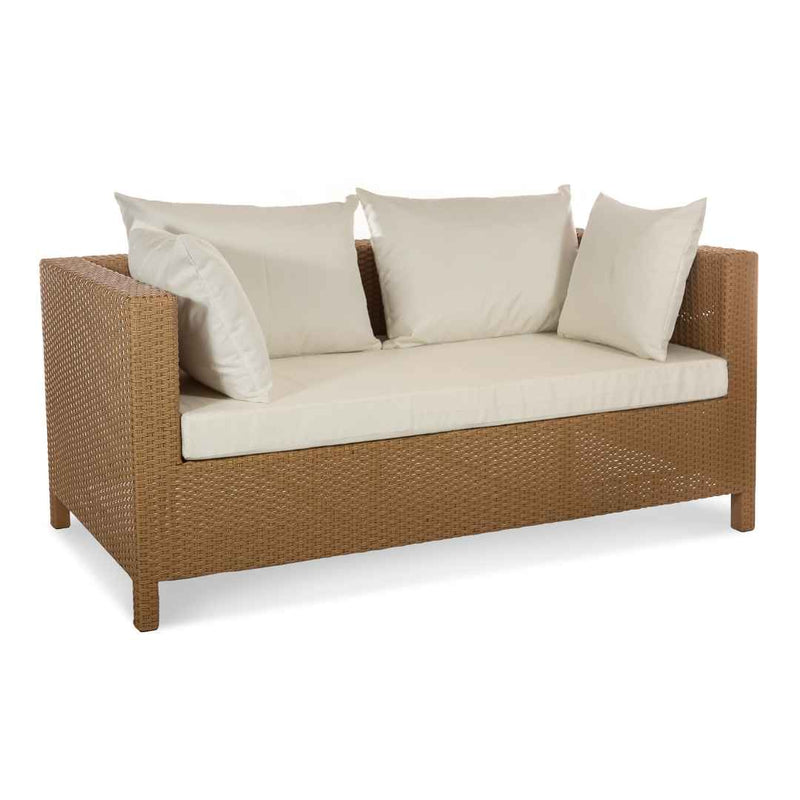 Divano in rattan sintetico EGIPTUS Terico. Colore: beige