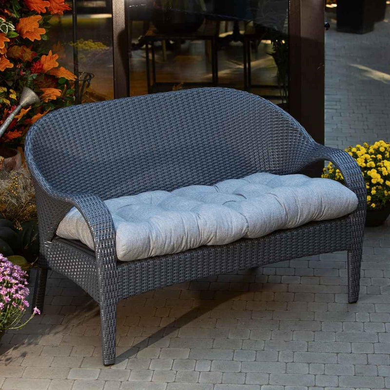 Divano in rattan sintetico FLORENCE Terico. Colore: grafite