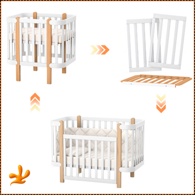 Set di trasformazione per lettino Zukko / Zukko Soft - Colore: bianco