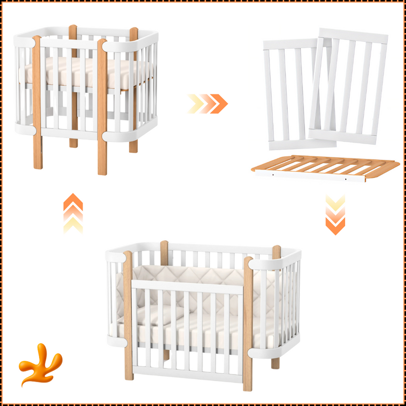 Set di trasformazione per lettino Zukko / Zukko Soft - Colore: bianco