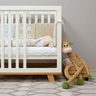 Lettino per bambini Lussi Gekko Kids 120x60. Colore: bianco - legno naturale