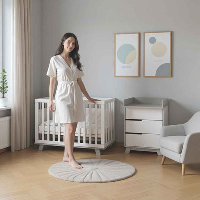 Lettino per bambini Lussi Gekko Kids 120x60. Colore: bianco