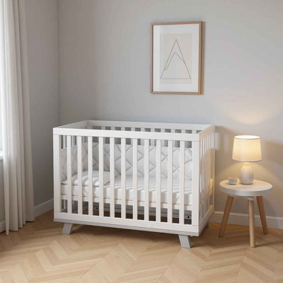 Lettino per bambini Lussi Gekko Kids 120x60. Colore: bianco