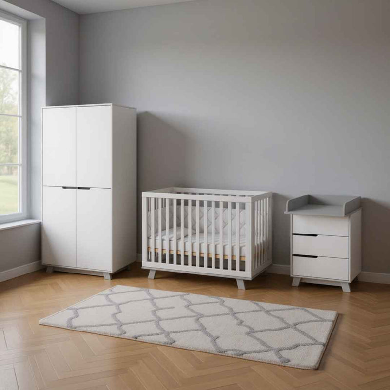 Lettino per bambini Lussi Gekko Kids 120x60. Colore: bianco