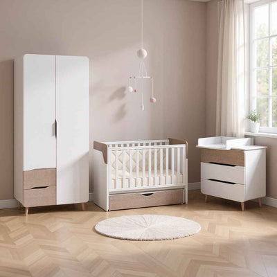 Lettino per bambini Belitto Gekko Kids 120x60. Bianco