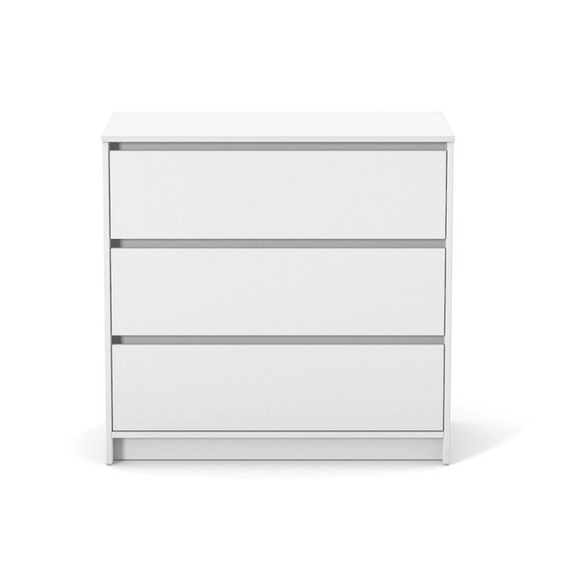 Cassettiera per bambini Lovitto Gekko Kids, 90x51x86 cm. Colore: bianco