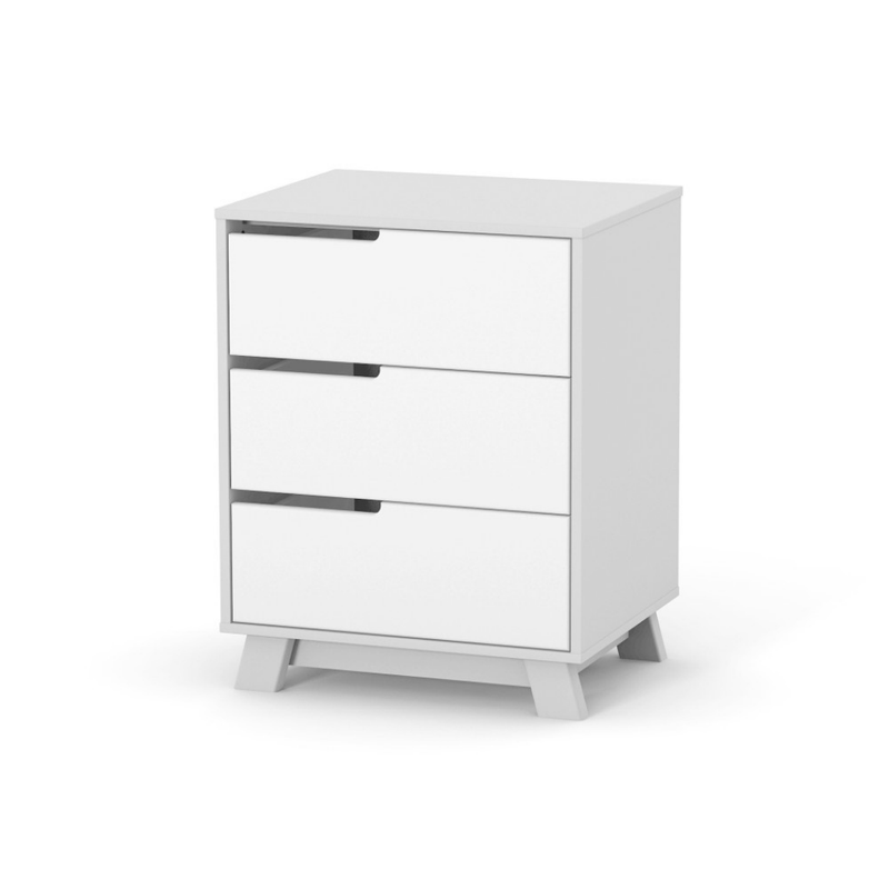 Cassettiera per bambini Lussi Gekko Kids, 60x49x80 cm. Colore: bianco - grigio