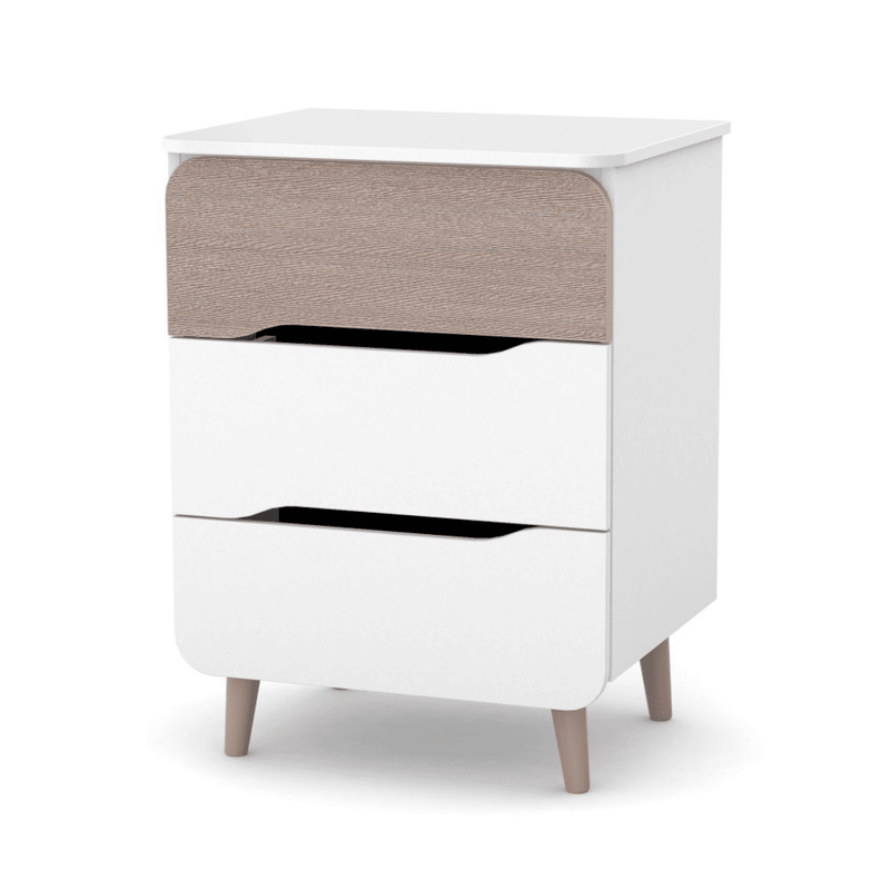 Cassettiera per bambini Belitto Gekko Kids, 60x49x80 cm. Colore: beige