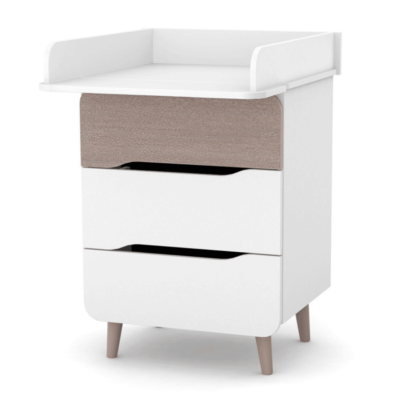 Cassettiera per bambini Belitto Gekko Kids, 60x49x80 cm. Colore: beige
