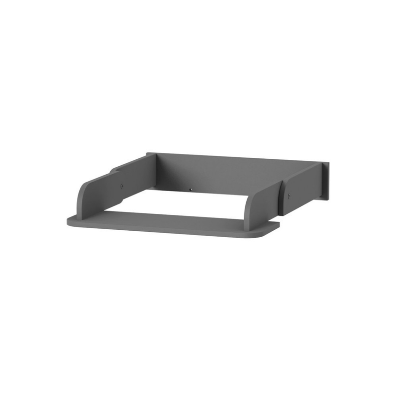 Fasciatoio aggiuntivo pieghevole per cassettiera 600 Gekko Kids. Colore: grigio scuro