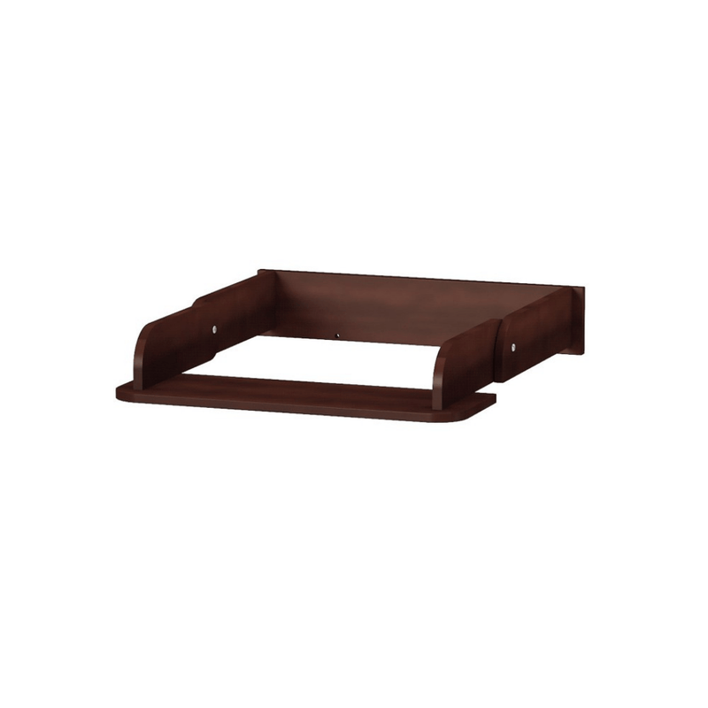 Fasciatoio aggiuntivo pieghevole per cassettiera 600 Gekko Kids. Colore: legno scuro