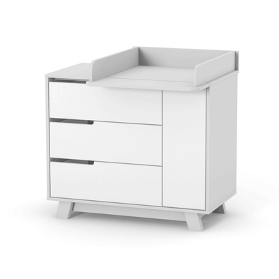 Fasciatoio aggiuntivo per cassettiera 600 Gekko Kids. Colore: grigio