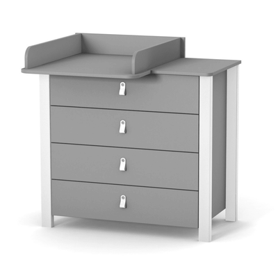 Fasciatoio aggiuntivo per cassettiera 600 Gekko Kids. Colore: grigio scuro