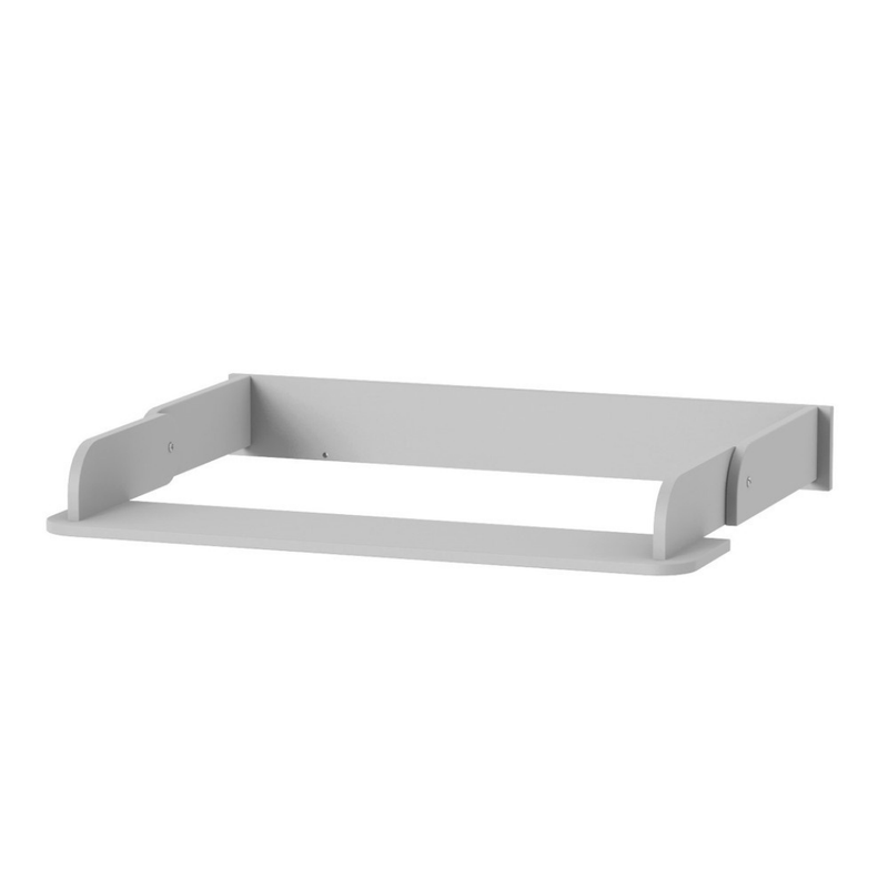 Fasciatoio aggiuntivo pieghevole per cassettiera 900 Gekko Kids. Colore: grigio