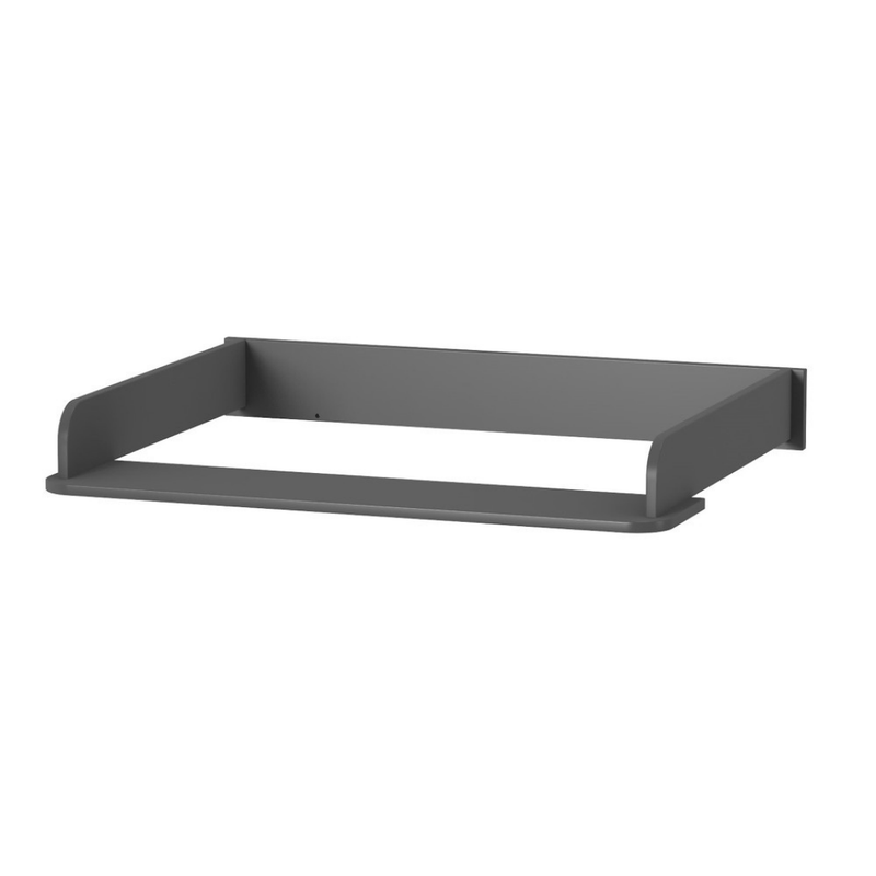 Fasciatoio aggiuntivo per cassettiera 900 Gekko Kids. Colore: grigio scuro