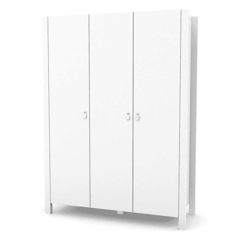 Armadio per bambini Zukko 1310 Gekko Kids. Colore: bianco