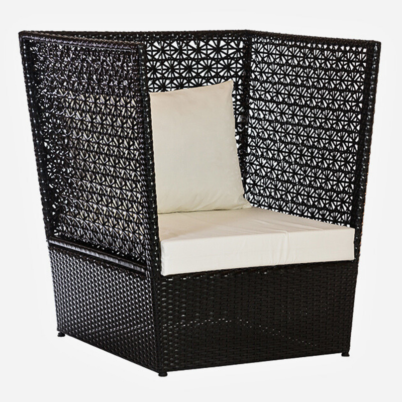 Poltrona in rattan sintetico KAIR