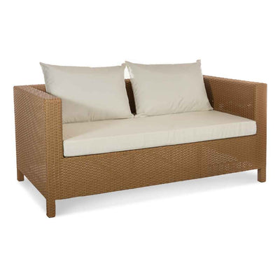 Divano in rattan sintetico EGIPTUS Terico. Colore: beige