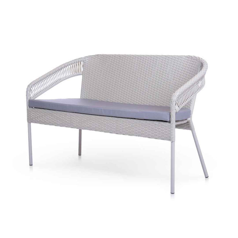 Divano in rattan sintetico VERONA Terico. Colore: oliva