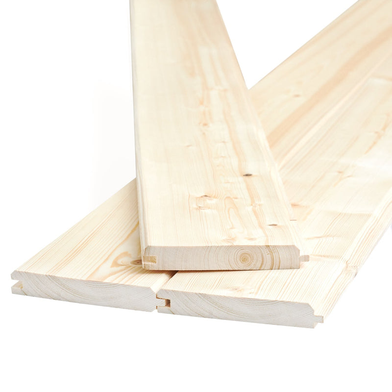 Perline legno; 10х96х2000mm; AB; abete - 9,39 €/m²