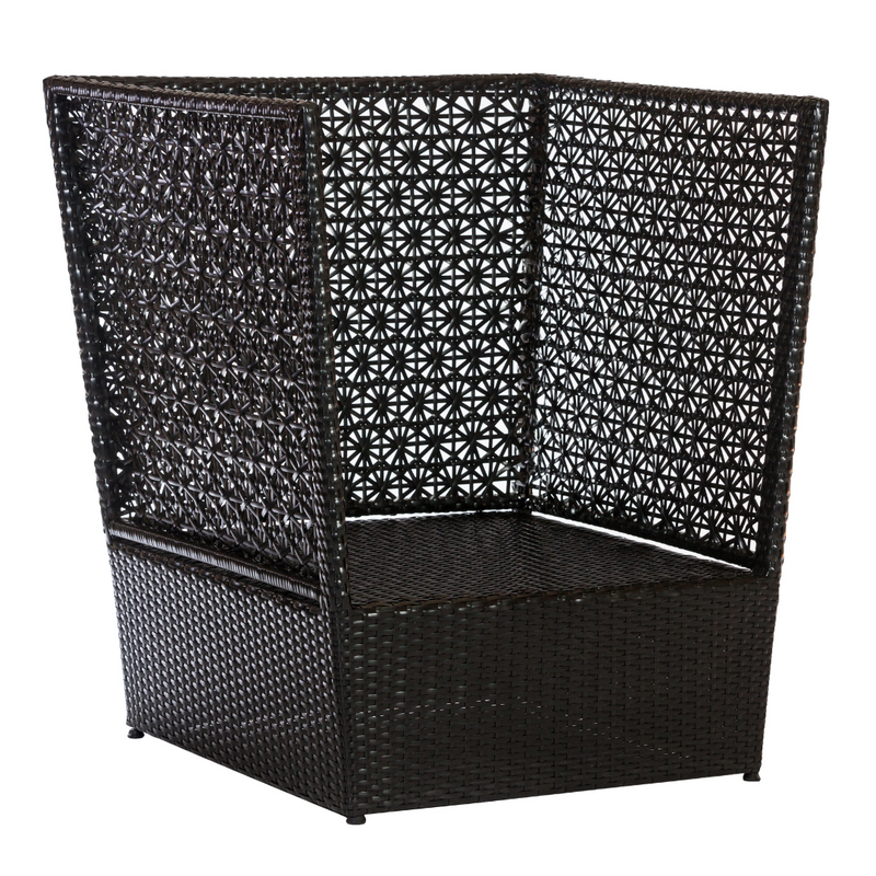 Poltrona in rattan sintetico KAIR