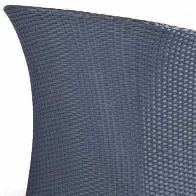 Sedia in rattan sintetico BALINA Terico. Colore: grafite