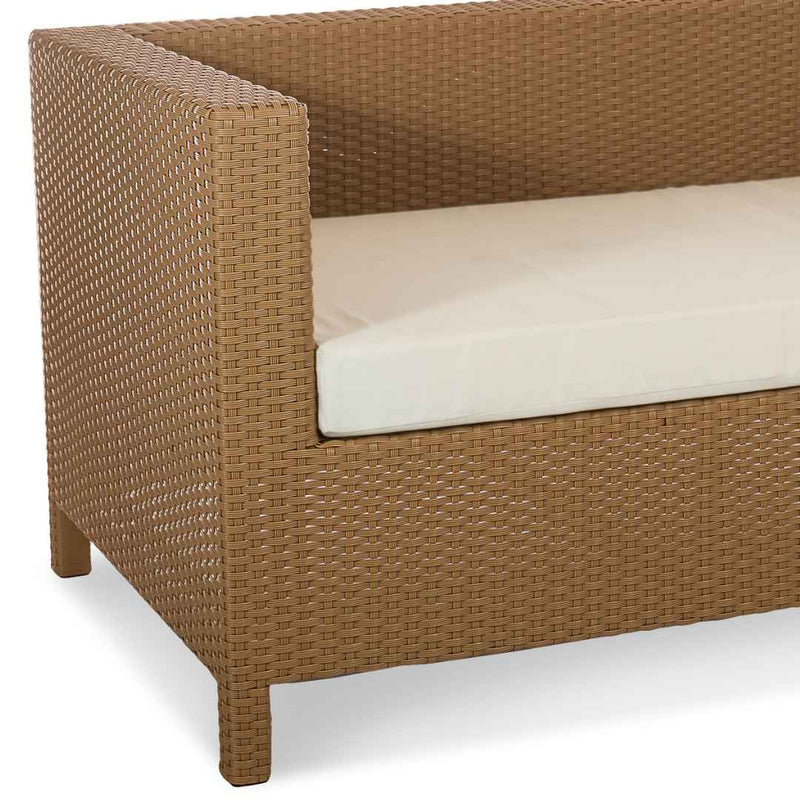 Divano in rattan sintetico EGIPTUS Terico. Colore: beige