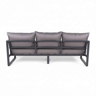 Divano da giardino grande a tre posti LOFT. Colore: grafite