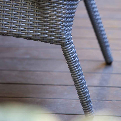 Poltrona in rattan sintetico Florence Terico. Colore: grafite