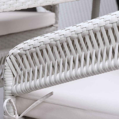 Divano in rattan sintetico VERONA Terico. Colore: oliva