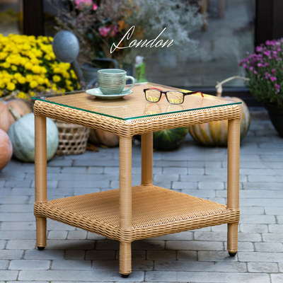 Set in rattan sintetico LONDON LOUNGE