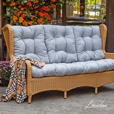 Set in rattan sintetico BIG LONDON LOUNGE