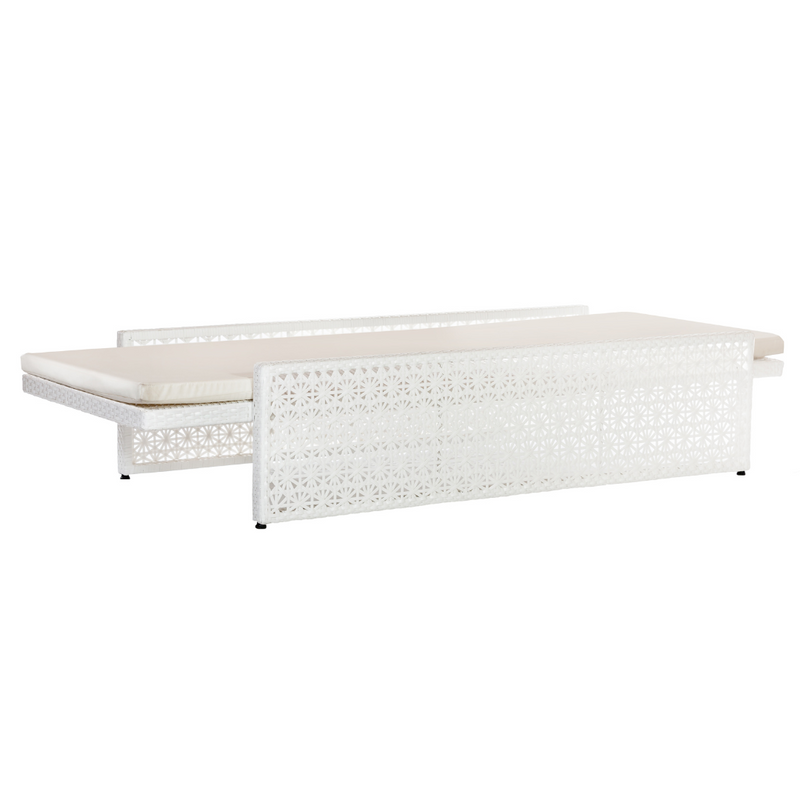Lettino in rattan sintetico KAIR