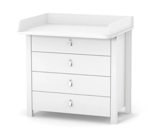 Cassettiera per bambini ZUKKO 900 Gekko Kids. Colore bianco.