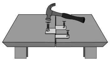 Clip a forma di H + viti, per OSB spessore 12mm, conf.- 20 pz.