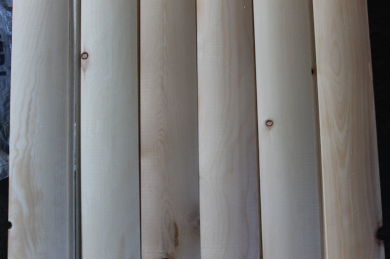 Perline legno arrotondate; 20х96х4000mm; BC; abete - 13,52 €/m²