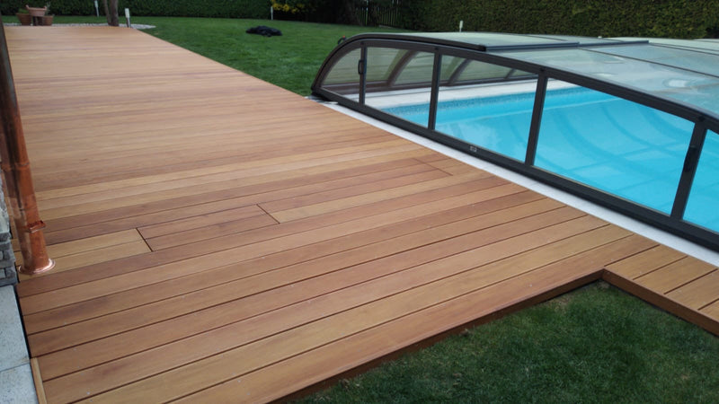 Decking zigrinato antiscivolo J/H; 27х142х3000; AB; larice siberiano - 5